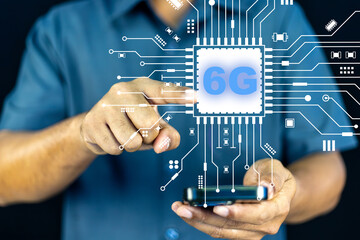 6G Technology and Future Connectivity Concept
