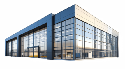modern office building