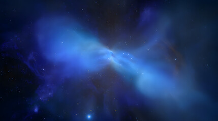 Mysterious pulsating cosmic object in a starry galaxy, revealing the wonders of astronomical discovery