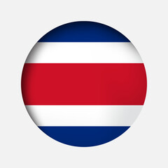 Obraz premium costa rica flag 1