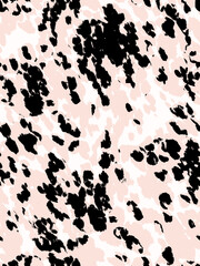 pattern cow, buffalo or wild cowboy horse leather natural print animal skin. Realistic cow fur seamless skin pattern