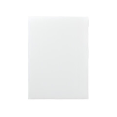 Fototapeta premium Isolated White Rectangle Background Simple Blank Object for Presentations