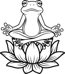 Frog Svg, Cute Frog Svg