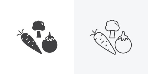 Christmas sweater icon. collection of editable stroke line and solid flat styles.