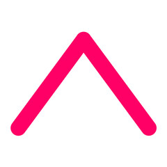 Up Chevron Vector Design Icon Style