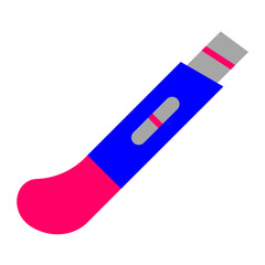 Paper Cutter Vector Design Icon Style