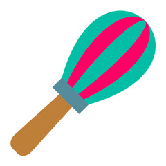 Whisk Vector Design Icon Style