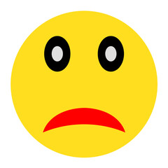 Sad Vector Design Icon Style