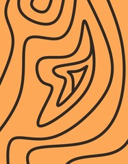 abstract background with simple wood pattern lines 