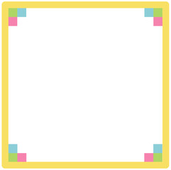 vector frame for any text with paper clip