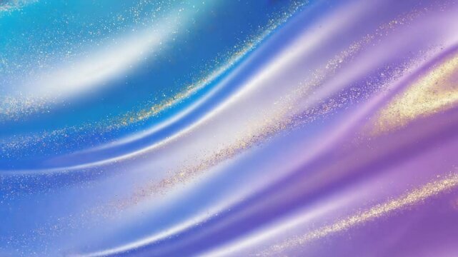 Experience a captivating display of slow motion abstract fluidity as soft, iridescent colors seamlessly blend in gentle waves. This dynamic visual offers a tranquil escape into vibrant transitions.