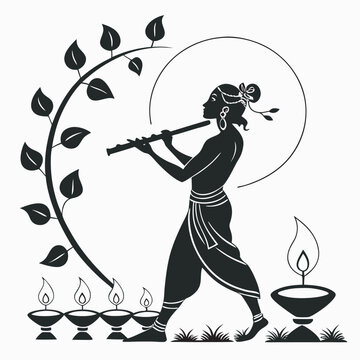 Ram krisna vector illustration free online design download.