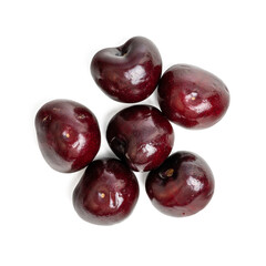 The High-resolution cherry photo taken with split-focus technique.