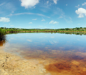 Summer Pryschukove dark brownish-red iodine lake with a therapeutic effect thanks to the high...