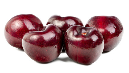 The High-resolution cherry photo taken with split-focus technique.