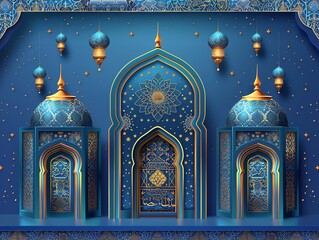 Eid Mubarak: Beautiful Background for the Blessed Day