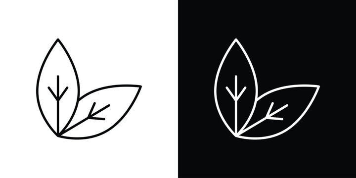 Basil icon. thin line for web and mobile, modern minimalistic style