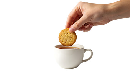 hand holding a cup of coffee