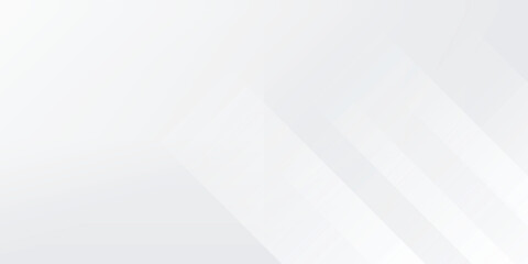 Obraz premium Abstract white background. Minimal geometric white light background abstract design. Suit for booklet, brochure, banner, poster, website, flyer, cover, corporate, backdrop. Vector illustration