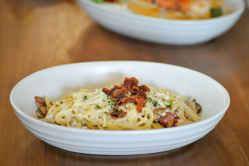 pasta or pasta carbonara or spaghetti or spaghetti carbonara