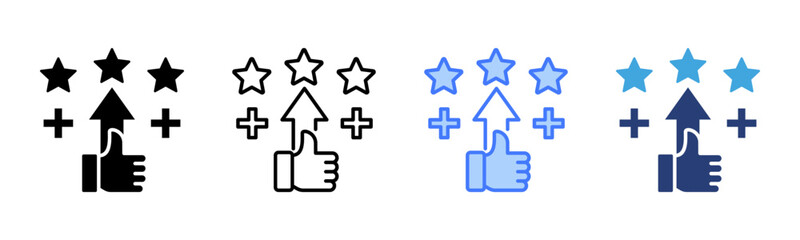 Advantage icon sheet multiple style collection