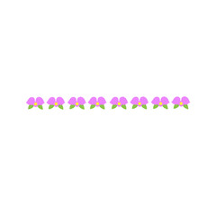 floral border decoration