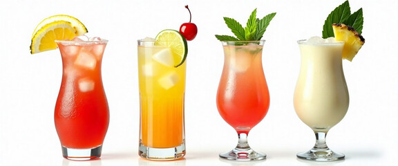 Refreshing Summer Cocktails A Vibrant Array of Drinks