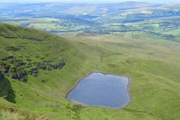Lough Coumfea, Nire Valley, Comeragh Mountains, Co. Waterford, Ireland,