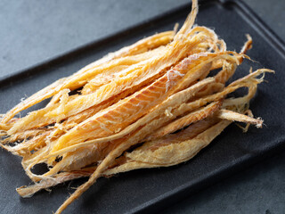 Dried pollack, traditional Korean food ingredient