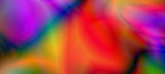 Abstract Vibrant Rainbow Swirl Background:  Fluid, Energetic, and Colorful Gradient Texture