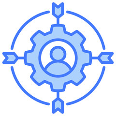 Personalization Blue Icon