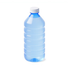 A Light Blue Plastic Water Bottle