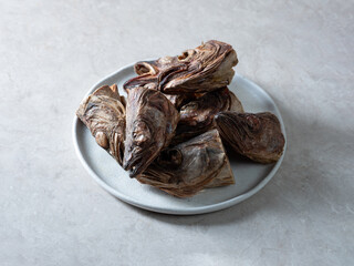 Dried pollack head, traditional food ingredient