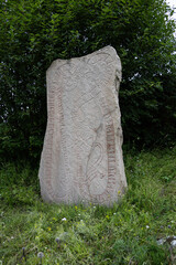 runestone from 11th century in Gavle, Gävle,  Sweden