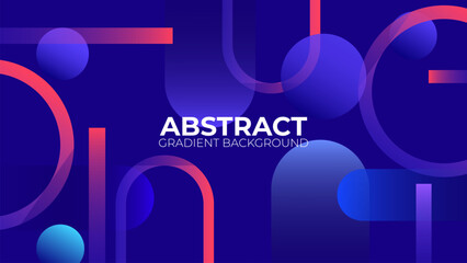 abstract modern gradient background with soft and vibrant color