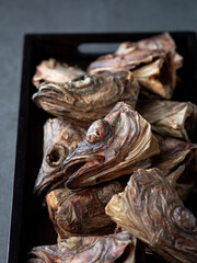 Dried pollack head, traditional food ingredient