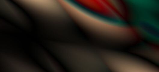 Abstract Dark Gradient Background:  Swirling Teal, Red, and Brown Hues.
