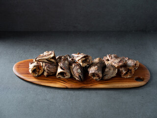 Dried pollack head, traditional food ingredient