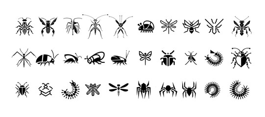 grass silhouettes vector