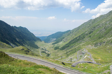 Fototapeta premium Transfagarasan road in Romania