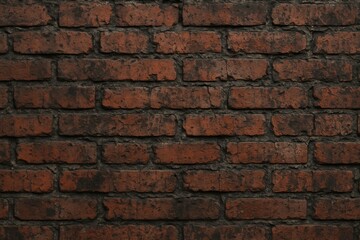 Fototapeta premium Old graffiti-covered brick surface