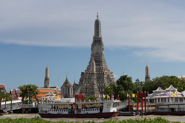 Wat Arun, Bangkok&rsquo;s Temple of the Dawn, is a historic riverside landmark in Bangkok Thailand