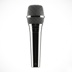 microphone isolated on white