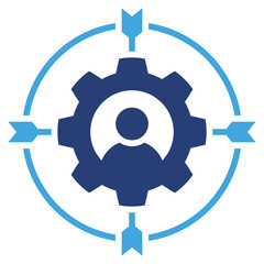 Personalization Two Color Icon