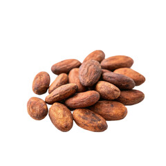 Obraz premium Cocoa beans illustration isolated on transparent background 