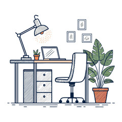 Impressive Create Bold Stroke Office Setup with Des Designer Choice Collection Bright Cheerful Mood Perfect for Commercial Marketing Projects Editorial Quality Visual Documentation Creative Asset