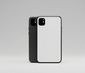 Smartphone Mockup: Clean, Modern, Adaptive Background Design
