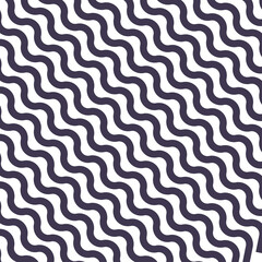 Abstract seamless line art pattern