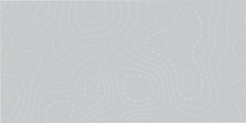 Background of the topographic map. Topographic map lines, contour background. Geographic abstract grid. EPS 10 vector illustration.