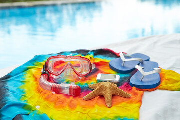 Hawaiian shirts, snorkeling and summer accessories